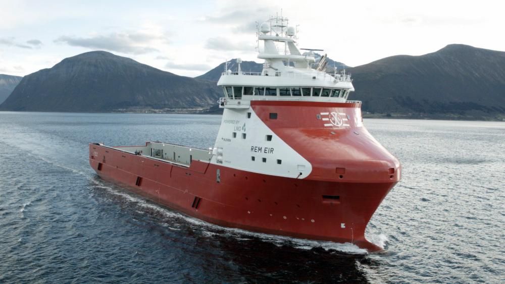 Kleven delivers “world’s largest” LNG-powered PSV