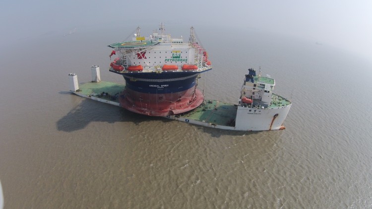 ‘Arendal Spirit’ on its way to Brazil