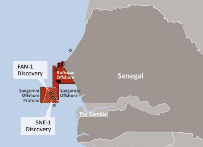 Cairn Thinking of FPSO Offshore Senegal