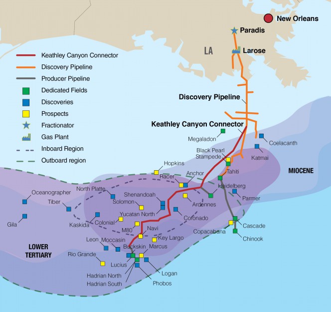 First Gas from Ultra-Deepwater Gulf of Mexico Pipeline