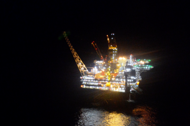 Gas Leak at Gudrun Platform