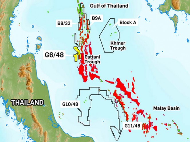 KrisEnergy Spuds Sidetrack Well in Gulf of Thailand