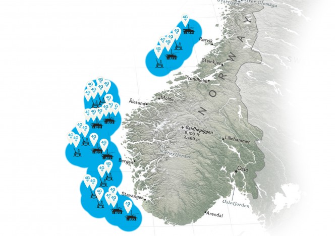 Offshore 4G Network for Norwegian Sector