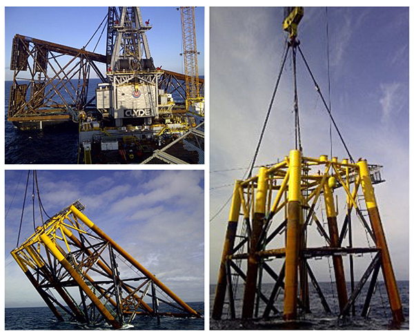 McDermott Installs 3,250-ton Jacket in GoM