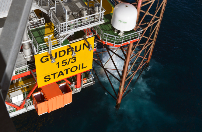 PSA Probe Gudrun Platform Gas Leak