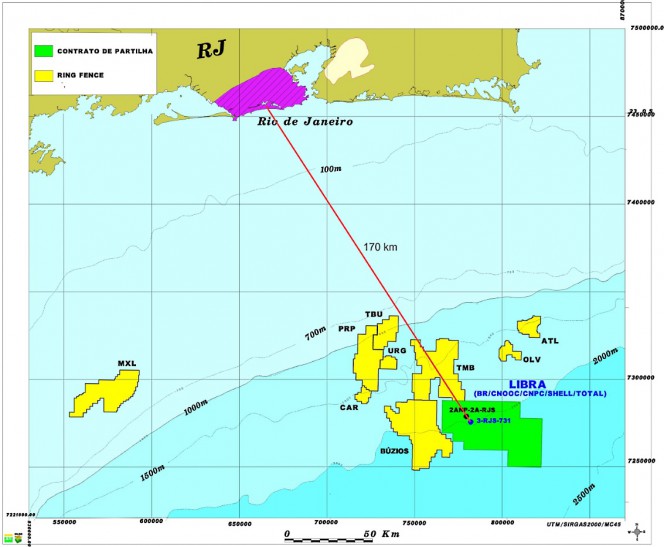 Petrobras Confirm Oil on Libra Test Drill