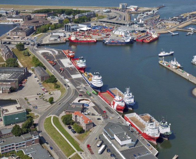 Port of Den Helder Record Rise in Offshore Vessels
