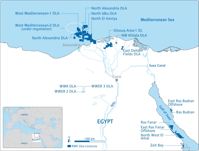 RWE Dea to drill more in Egypt