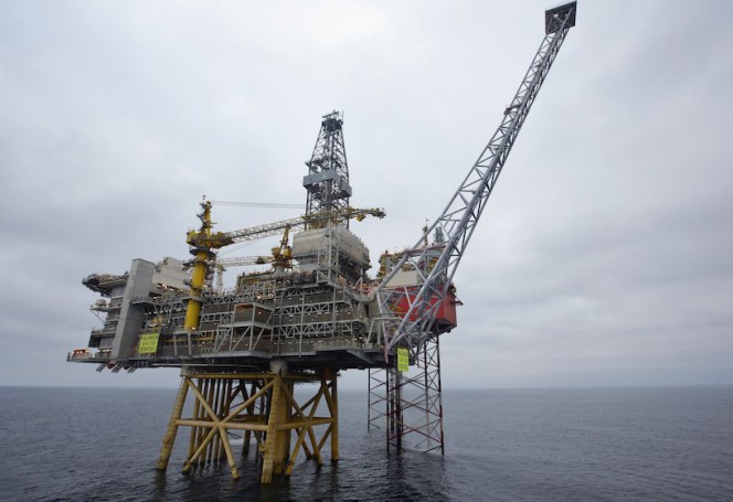 Statoil Valemon Field, North Sea on Stream