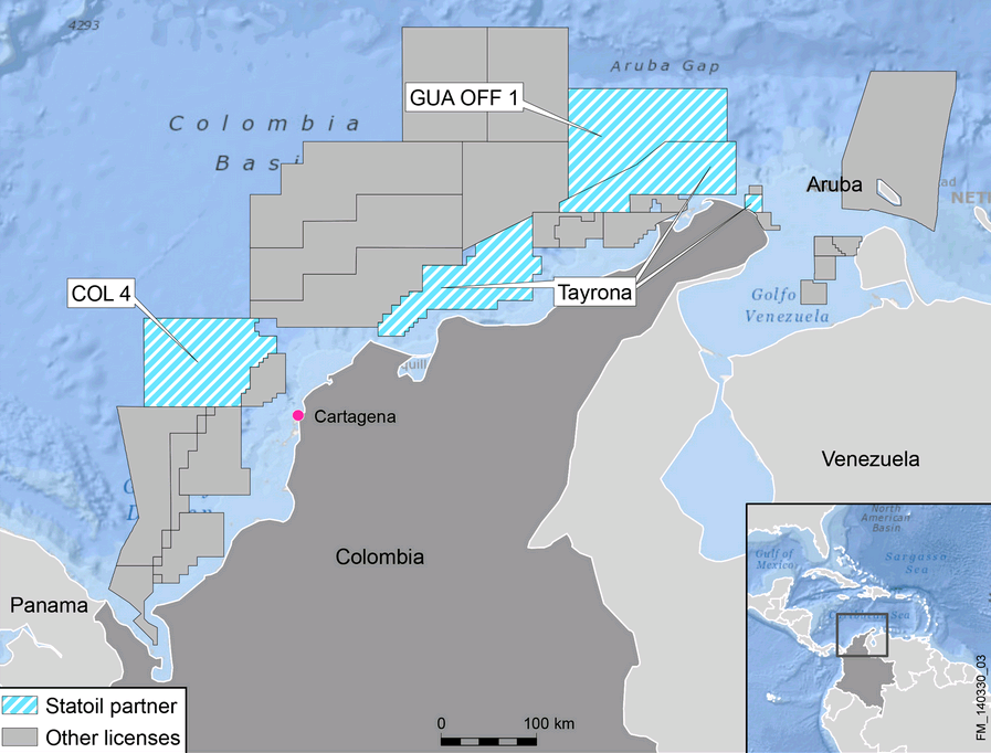 Petrobras announces discovery at Colombian Caribbean deep waters
