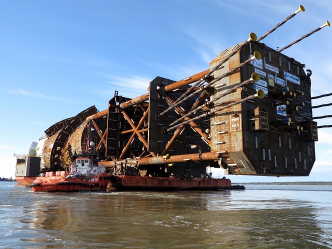 Technip Delivers Heidelberg Spar Hull to Anadarko