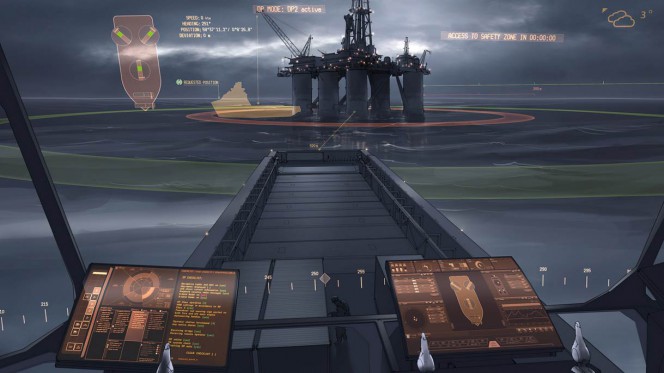 Rolls-Royce Unveils Futuristic Ship Bridge Concept