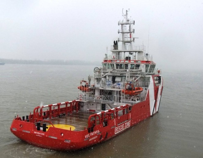 ERRV VOS Faithful On Way to North Sea