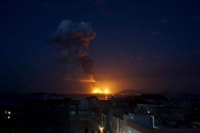 Explosion hits Chinese Oil Storage Facility