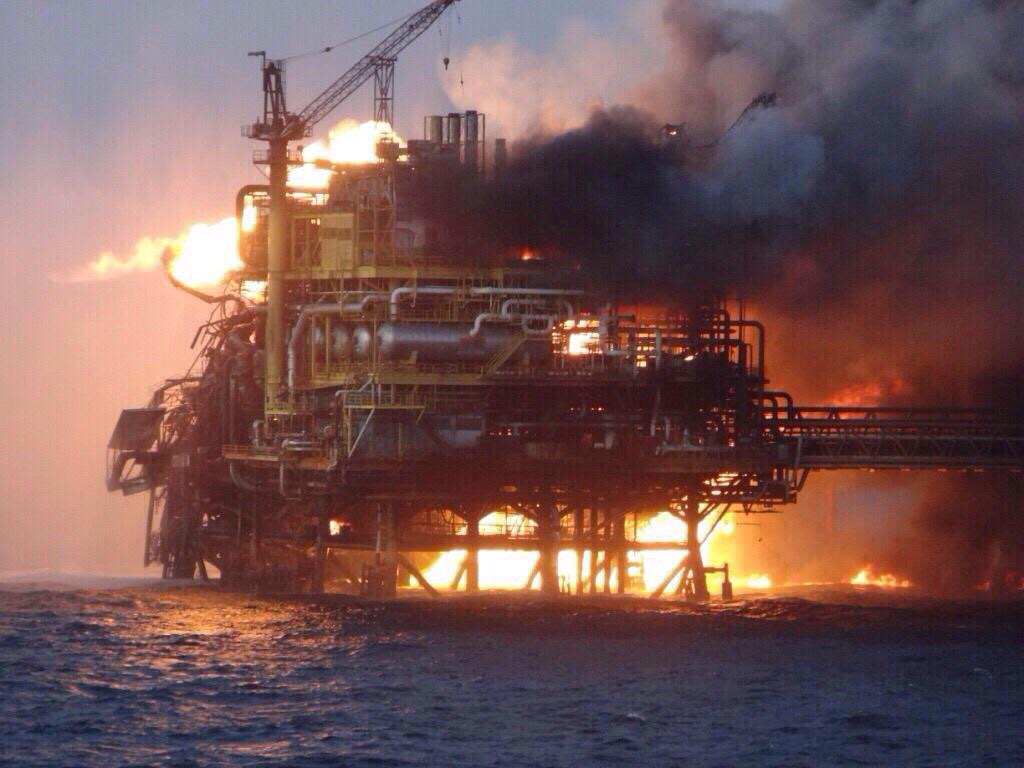 Pemex Identifies Workers Killed in Platform Fire Search Continues for Missing
