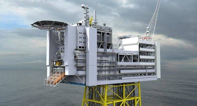 Kvaerner Loads Out Main Deck of Edvard Grieg Platform - Video