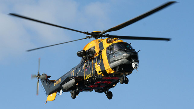 Offshore Worker in Medivac from CNR Platform